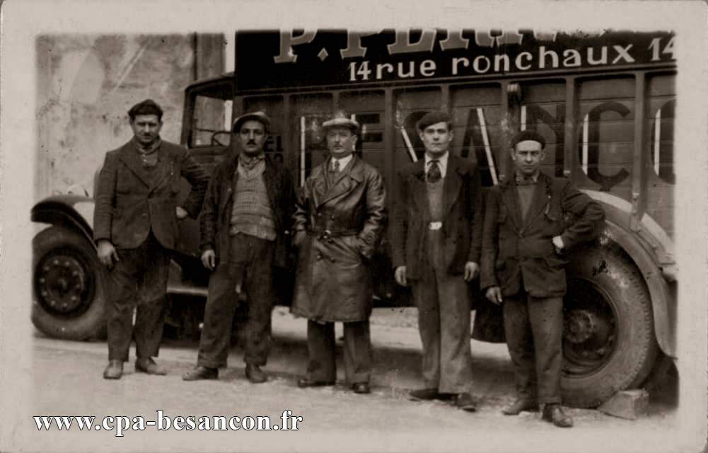 Déménagements P. PERRUCHE - BESANÇON - 14 rue Ronchaux